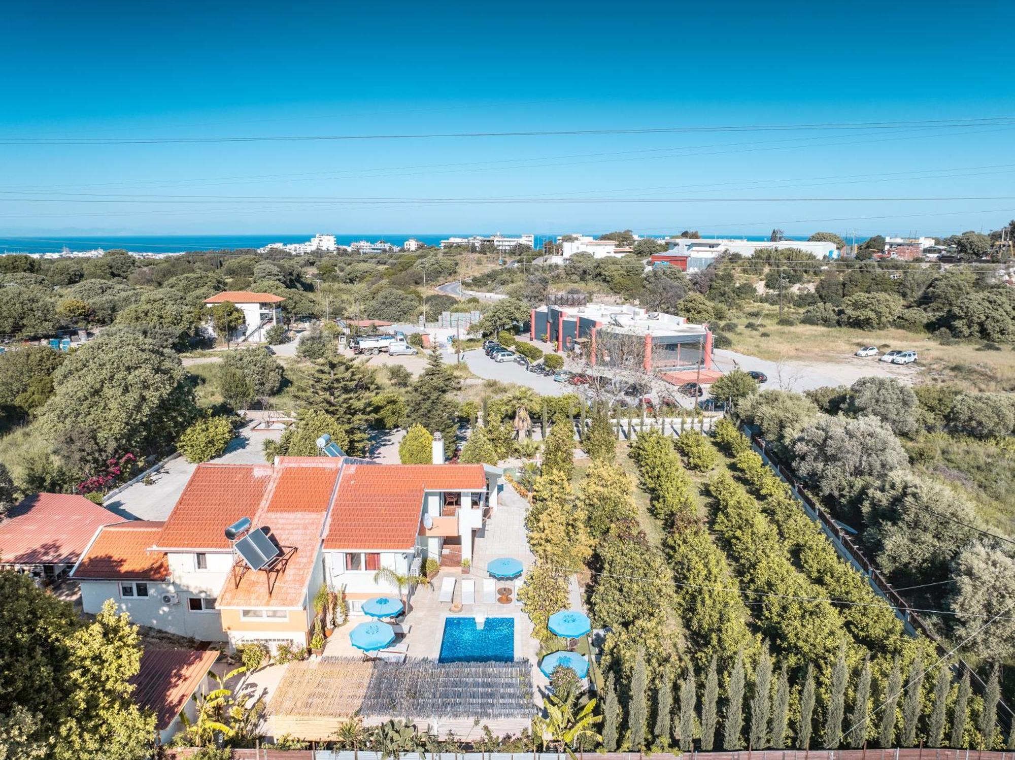 Artzy Villa Rhodes City Buitenkant foto