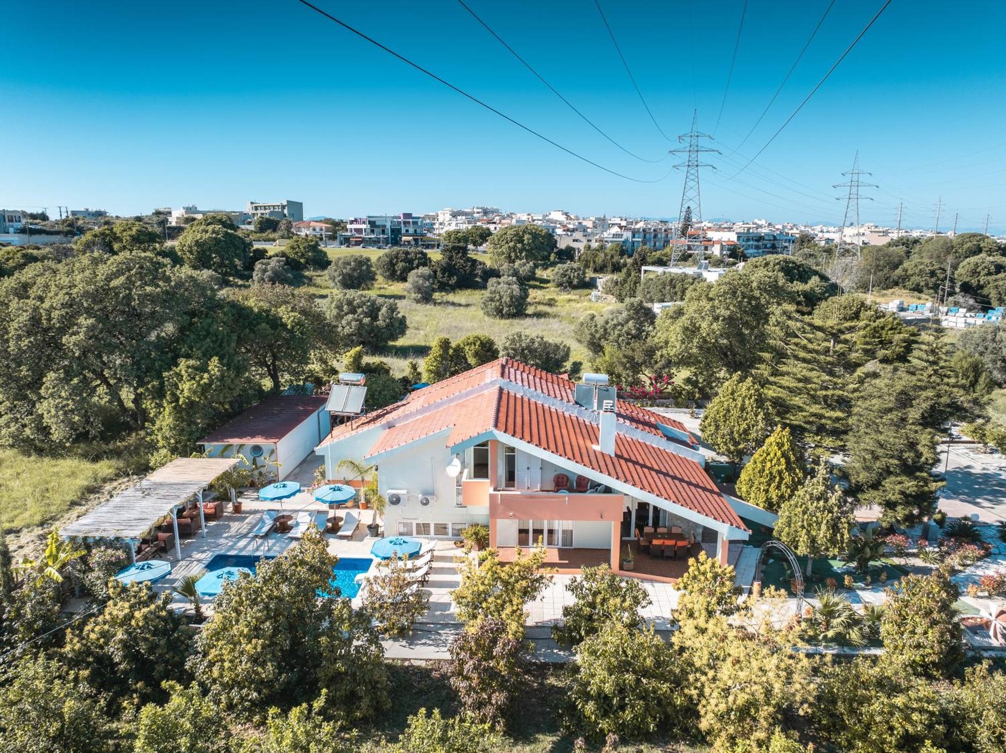 Artzy Villa Rhodes City Buitenkant foto
