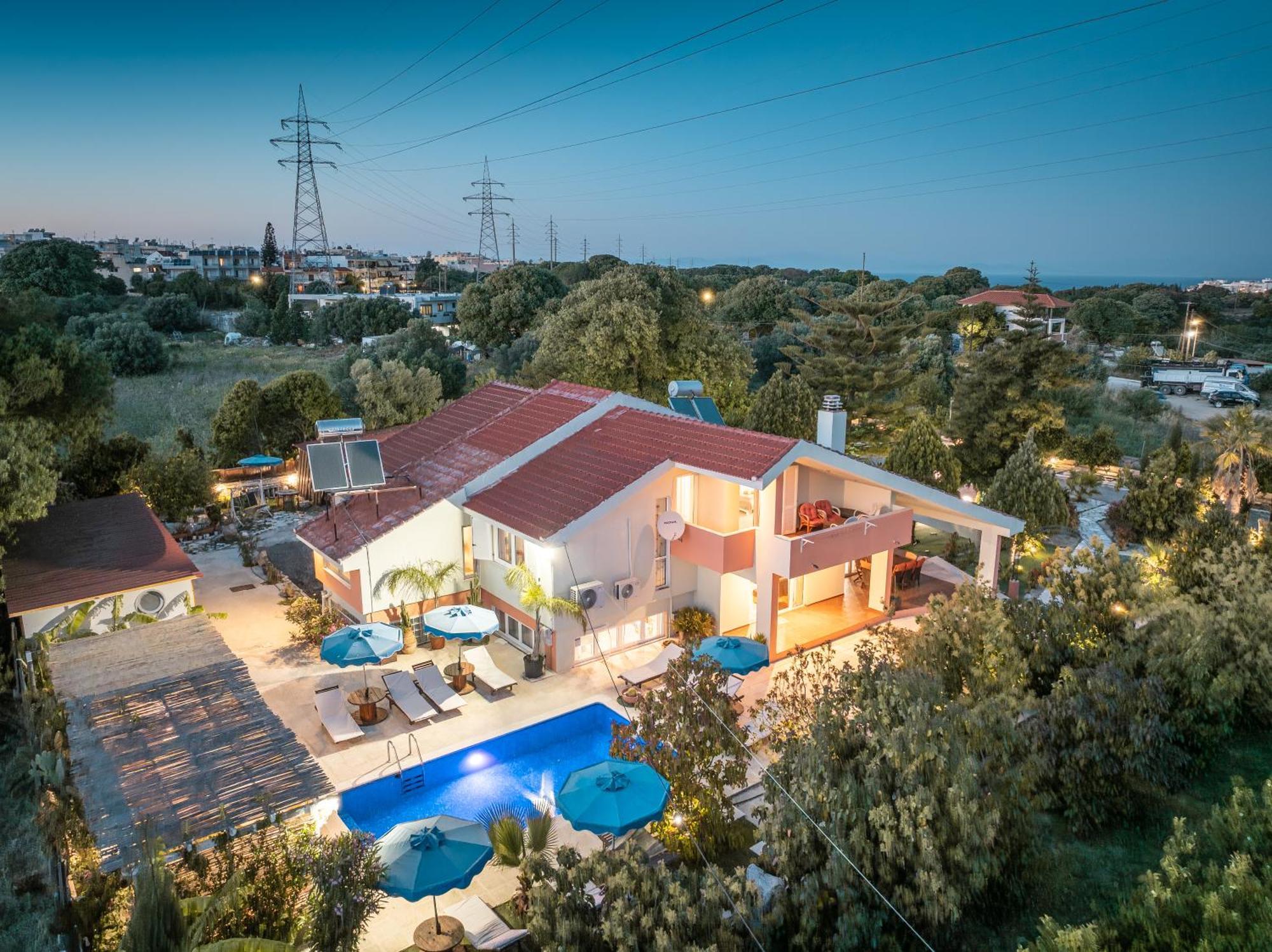 Artzy Villa Rhodes City Buitenkant foto