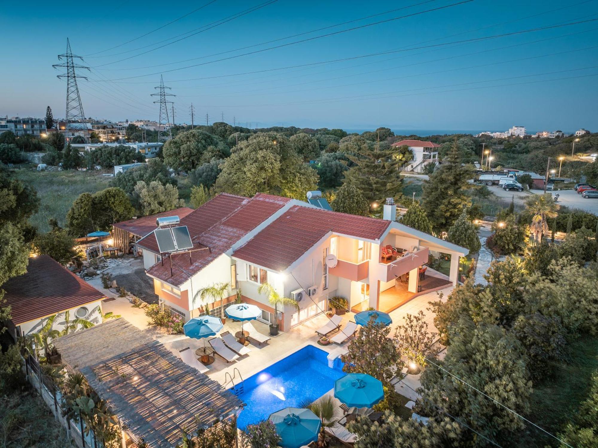 Artzy Villa Rhodes City Buitenkant foto