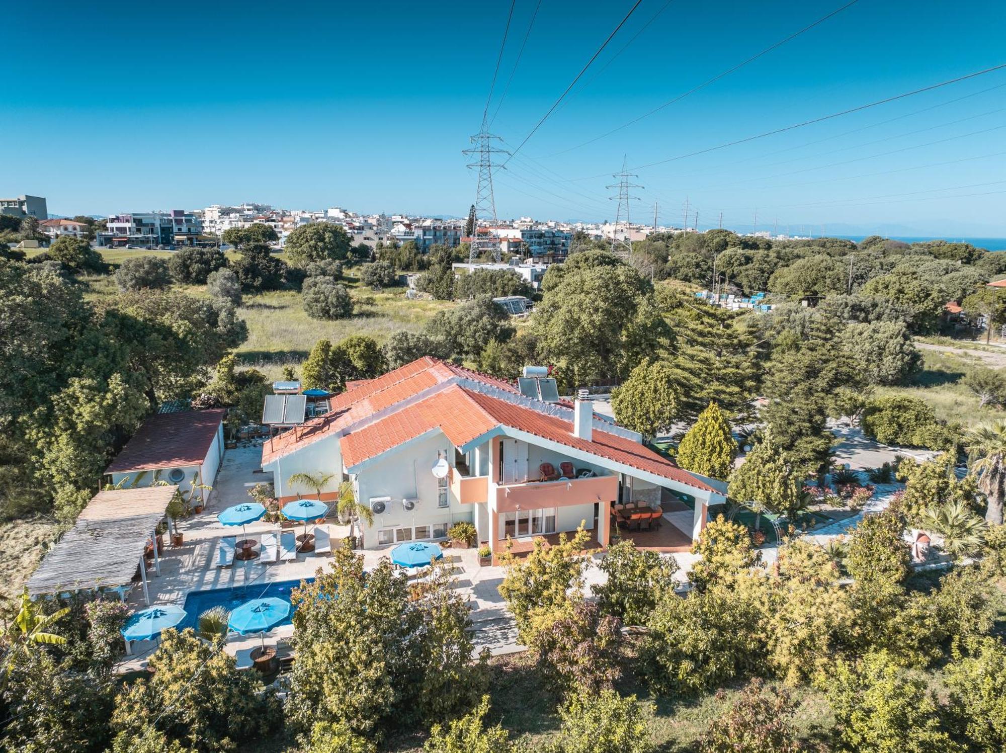 Artzy Villa Rhodes City Buitenkant foto